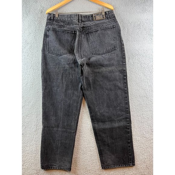 Marithe Francois Girbaud vintage Black relaxed fit jeans mens size 38M - Picture 2 of 9